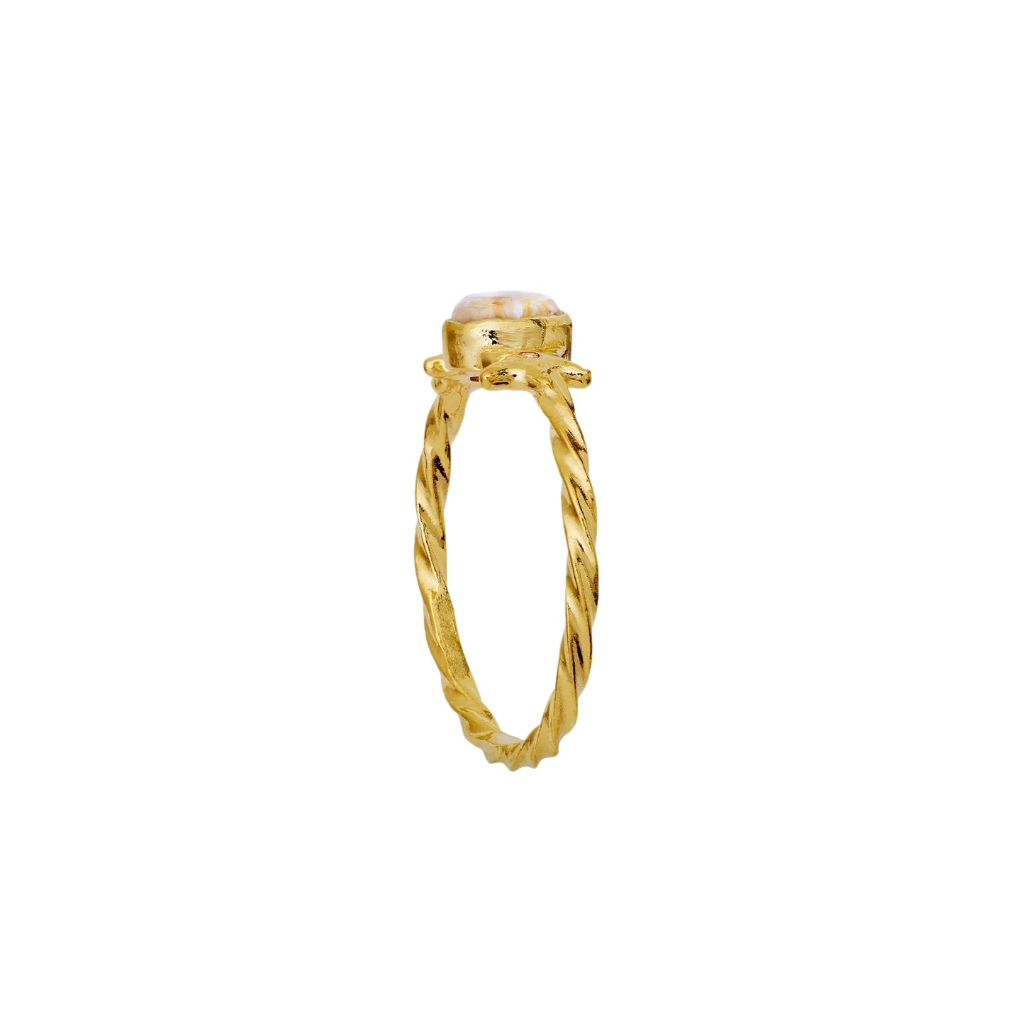 Maanesten Ula Ring Ring Gull - modostore.no