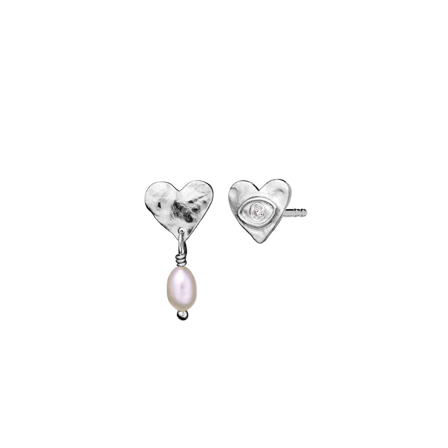 Maanesten Vesta earrings Øredobber Sølv - modostore.no