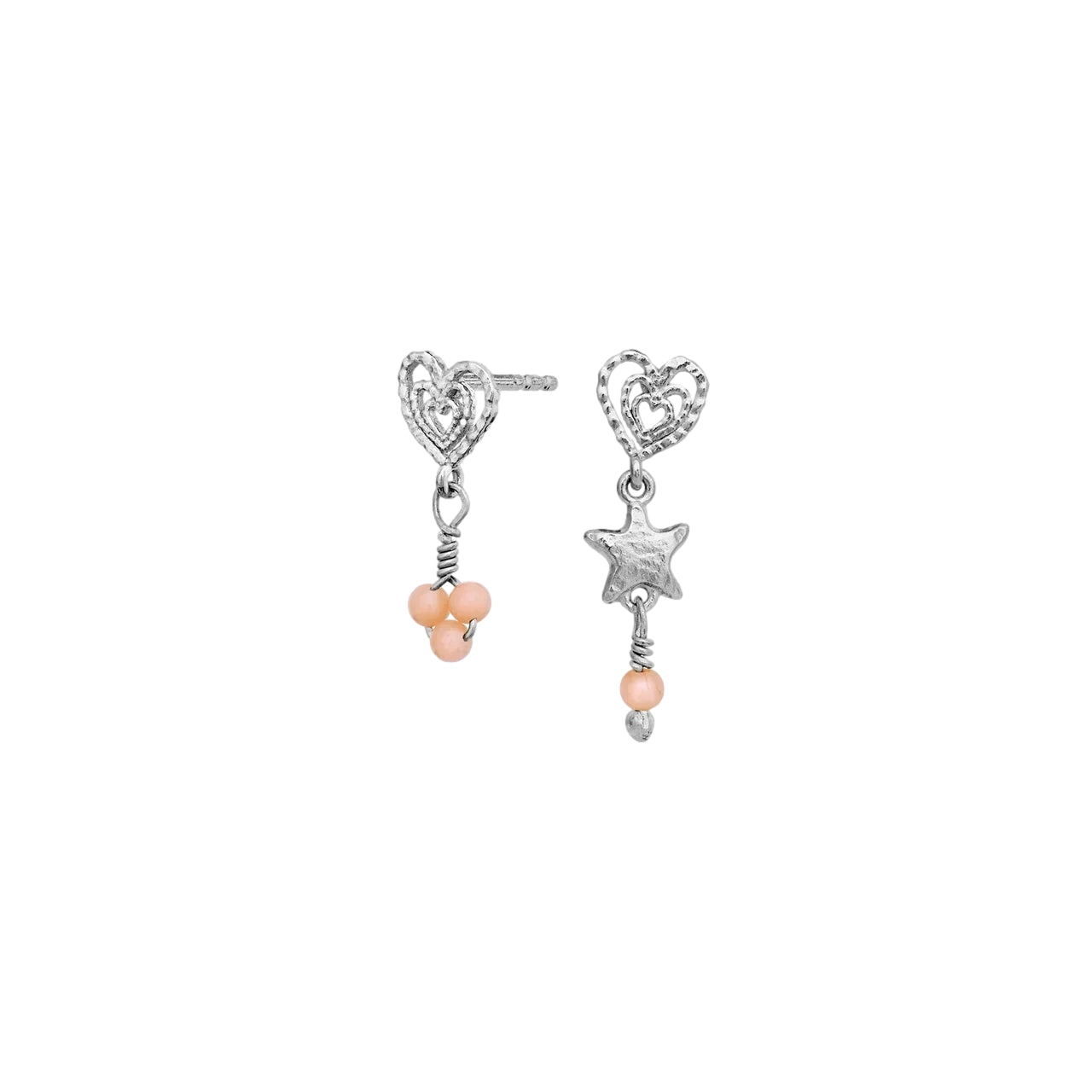 Maanesten Vibe Earrings Øredobber Sølv - modostore.no