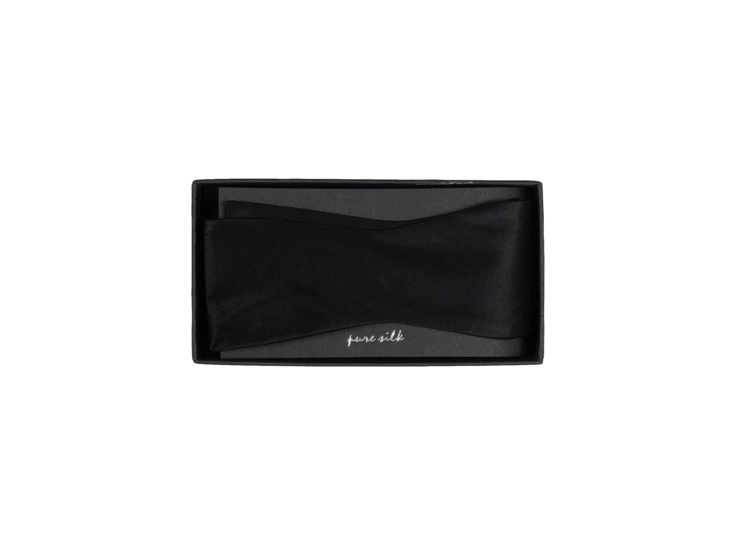 Manzini Manzini Selvbinder Polyester Tilbehør Sort - modostore.no