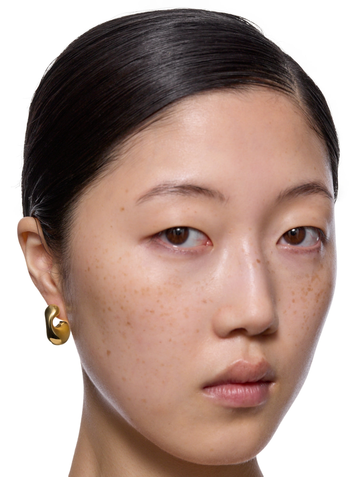 Maria Black Dolphin Earrings Small Pair Øredobber Gull - modostore.no