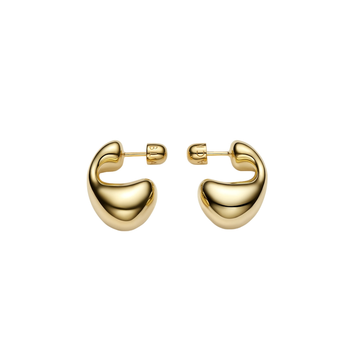 Maria Black Dolphin Earrings Small Pair Øredobber Gull - modostore.no