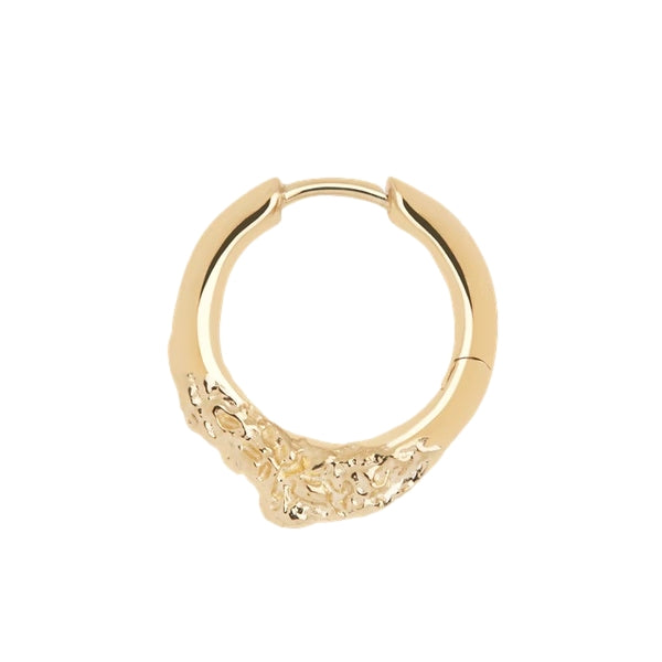 Maria Black Miro 12 Huggie Øredobber Gull - modostore.no