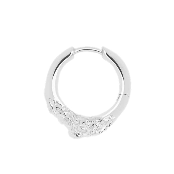 Maria Black Miro 12 Huggie Øredobber Sølv - modostore.no