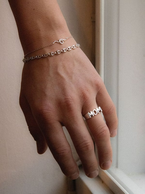 Maria Black MOM ring Ring Sølv - modostore.no