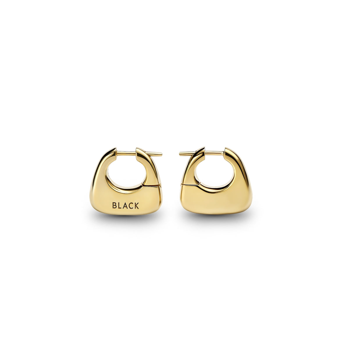 Maria Black Tote Earrings Small Pair Øredobber Gull - modostore.no
