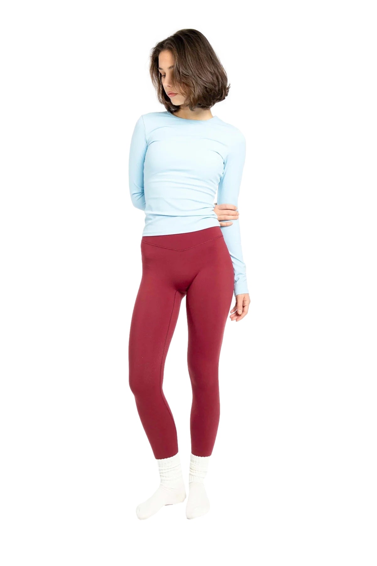 MCB Sportswear Longsleeve Genser Lyseblå - modostore.no