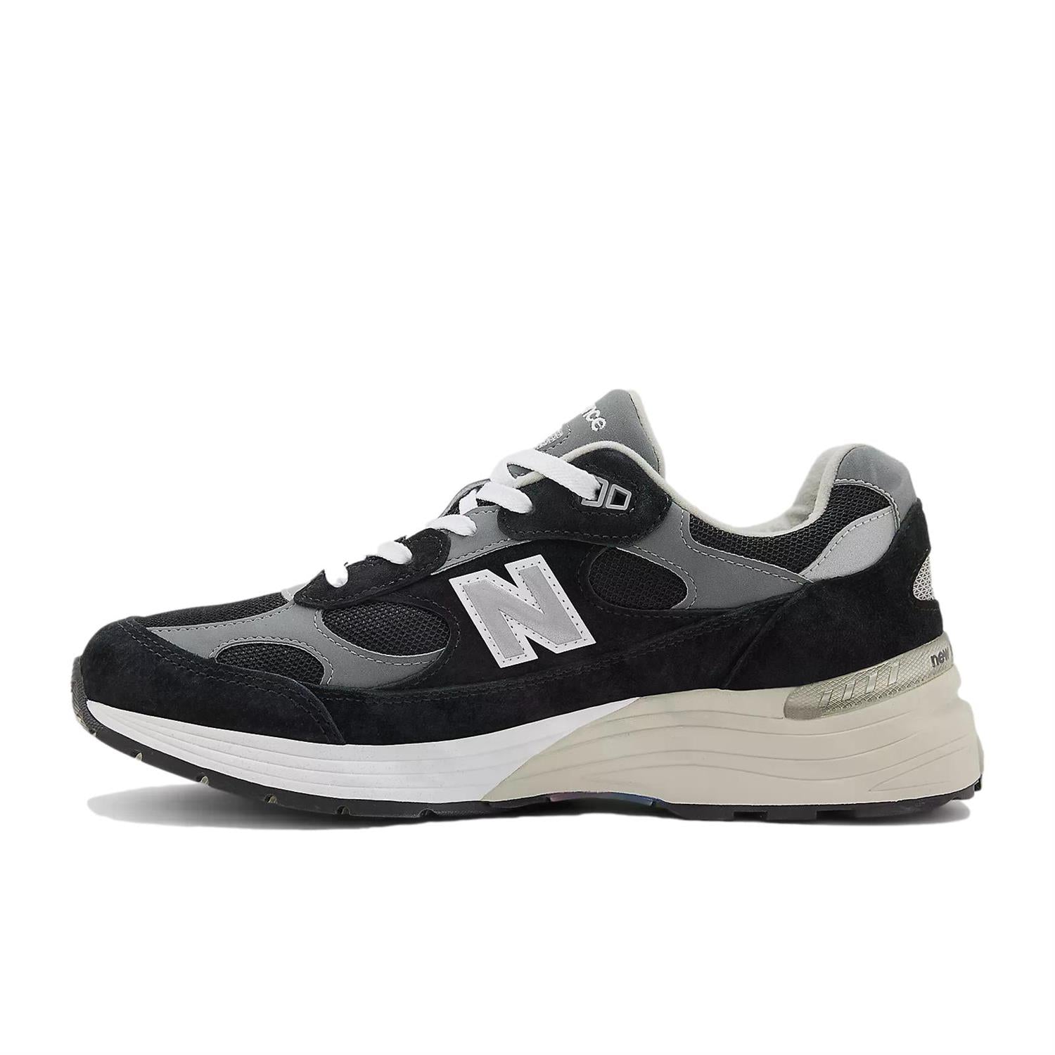 New Balance Made In USA 992 Black Sko Sort - modostore.no