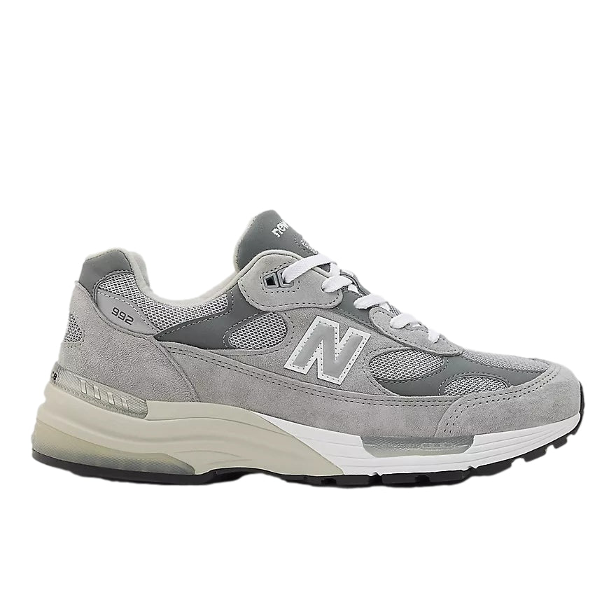 New Balance Made In USA 992 Grey Sko Lysegrå - modostore.no
