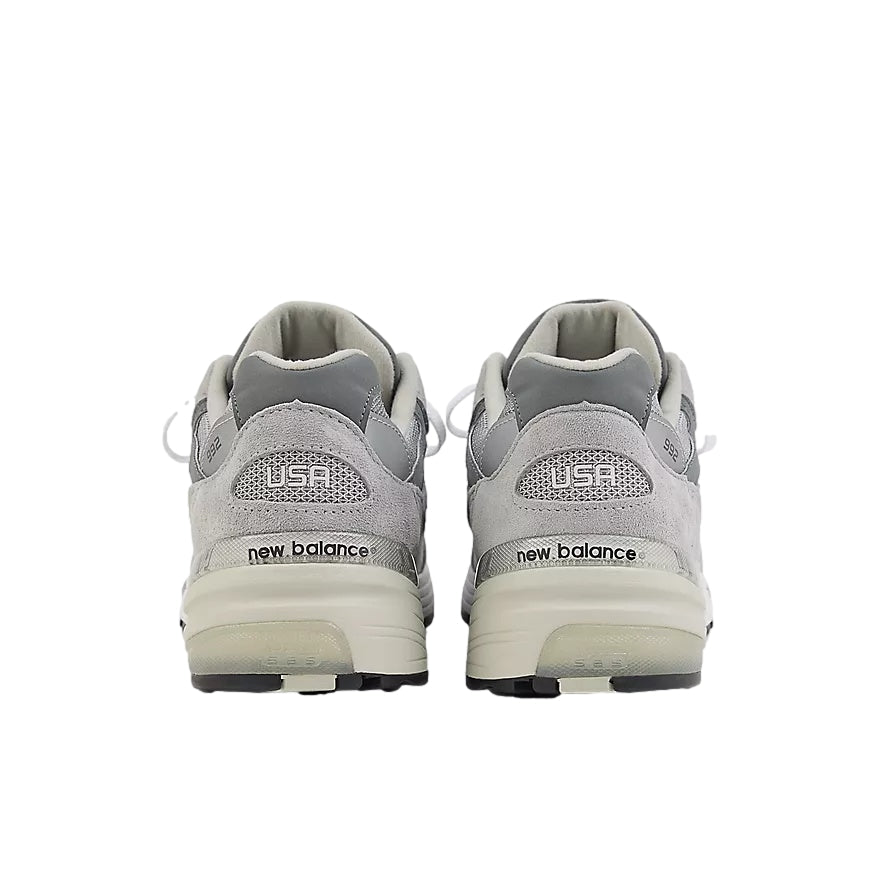 New Balance Made In USA 992 Grey Sko Lysegrå - modostore.no