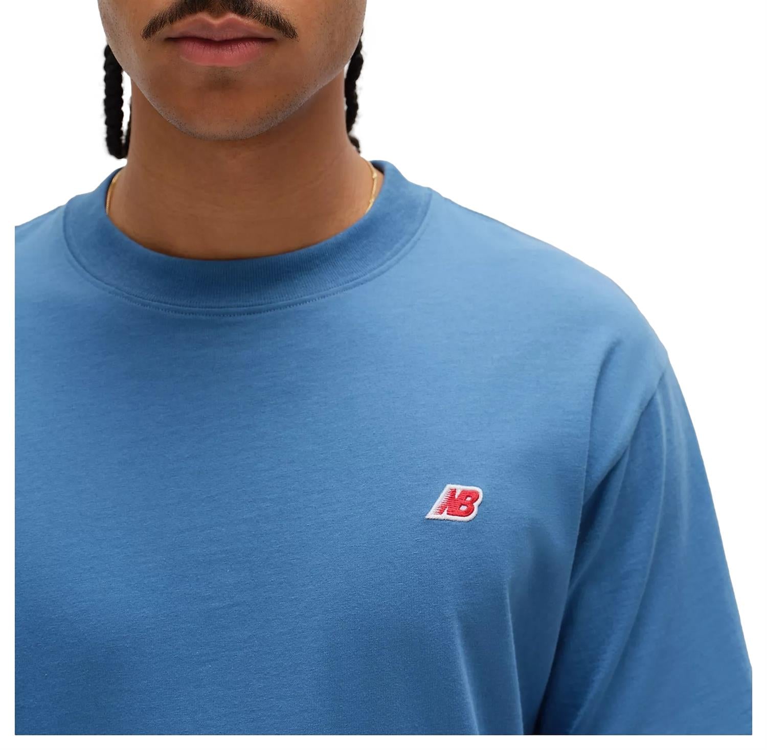 New Balance Made in USA Core T-Shirt T-shirt Blå - modostore.no