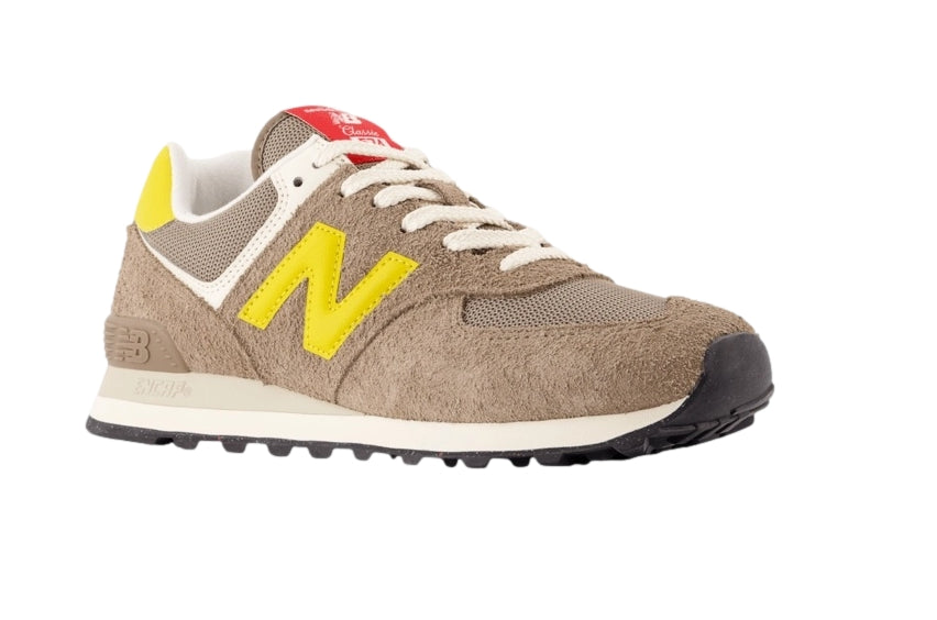 New Balance U 574 BYW Sko Brun/Gul - modostore.no