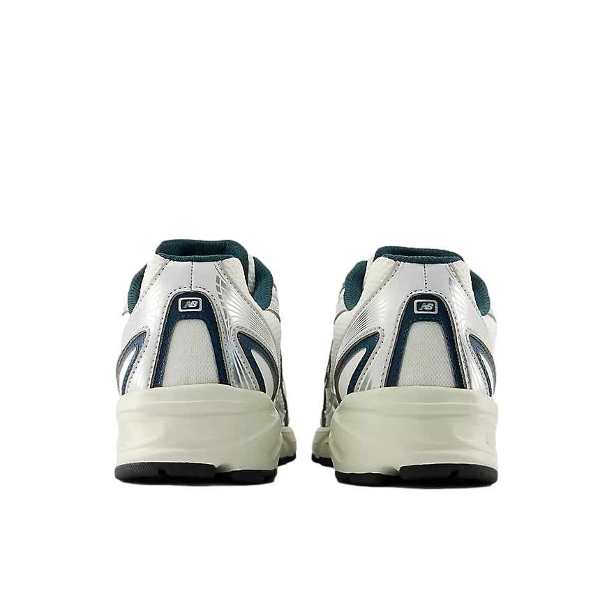 New Balance U 740 2EL Sko Off-White/Grønn - modostore.no