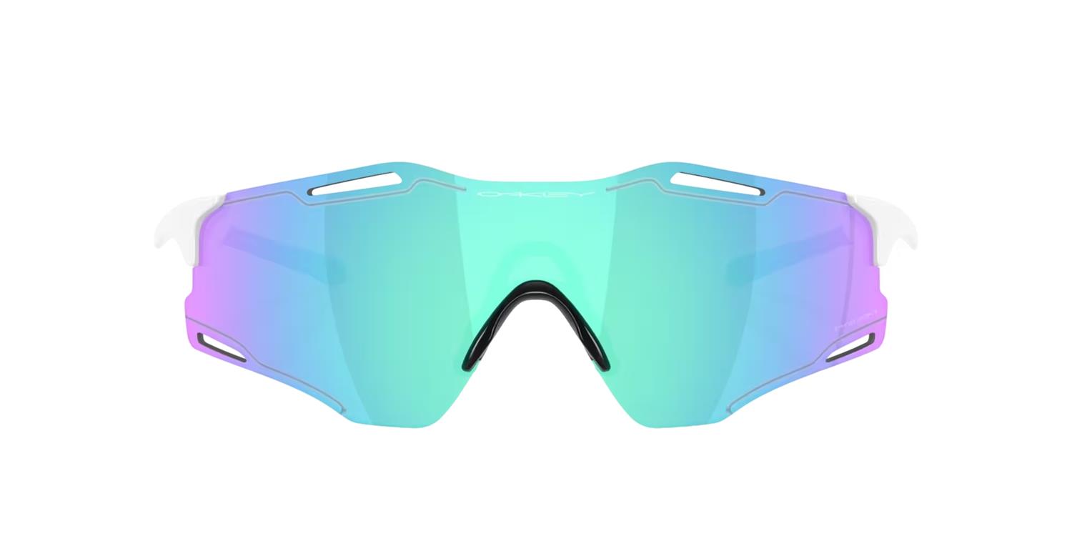 Oakley Cybr Zero Solbriller Hvit Og Blå - modostore.no