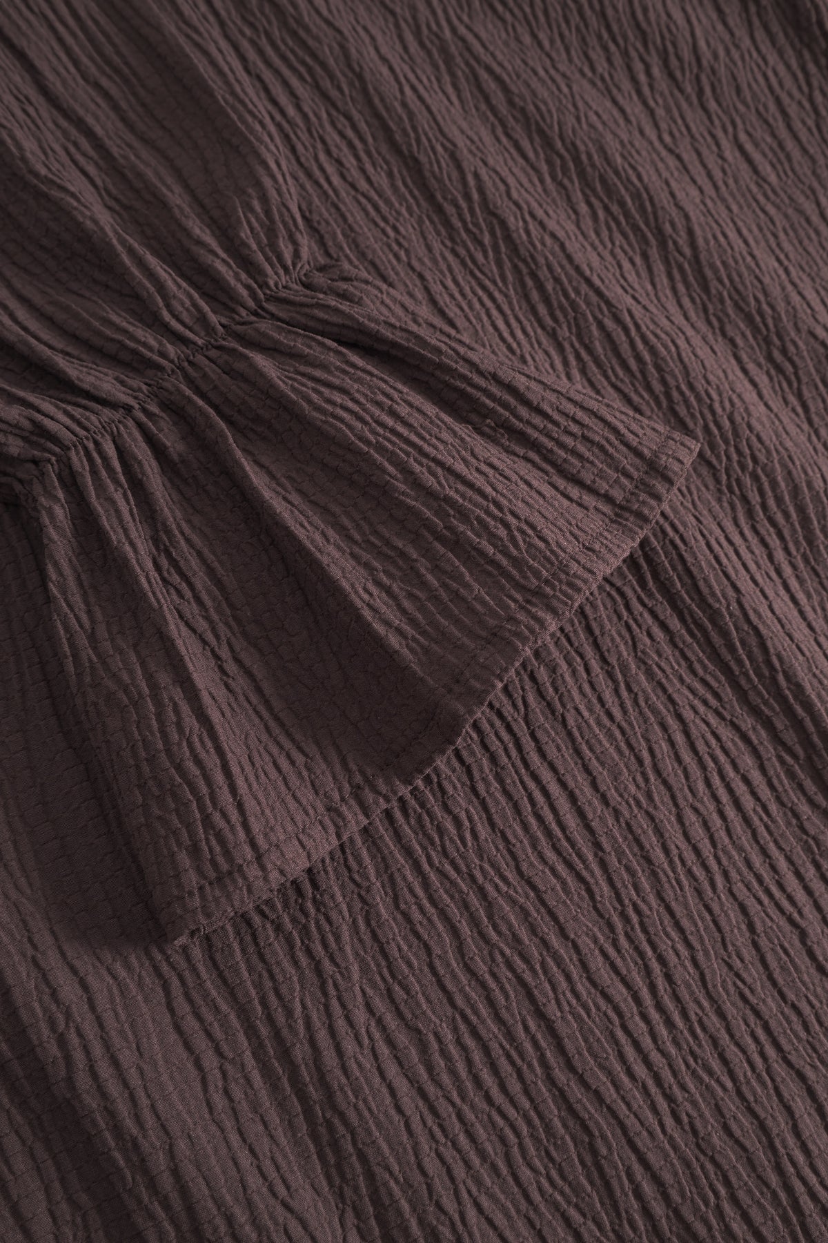 Once Untold Mercer Blouse Skjorte Brun - modostore.no