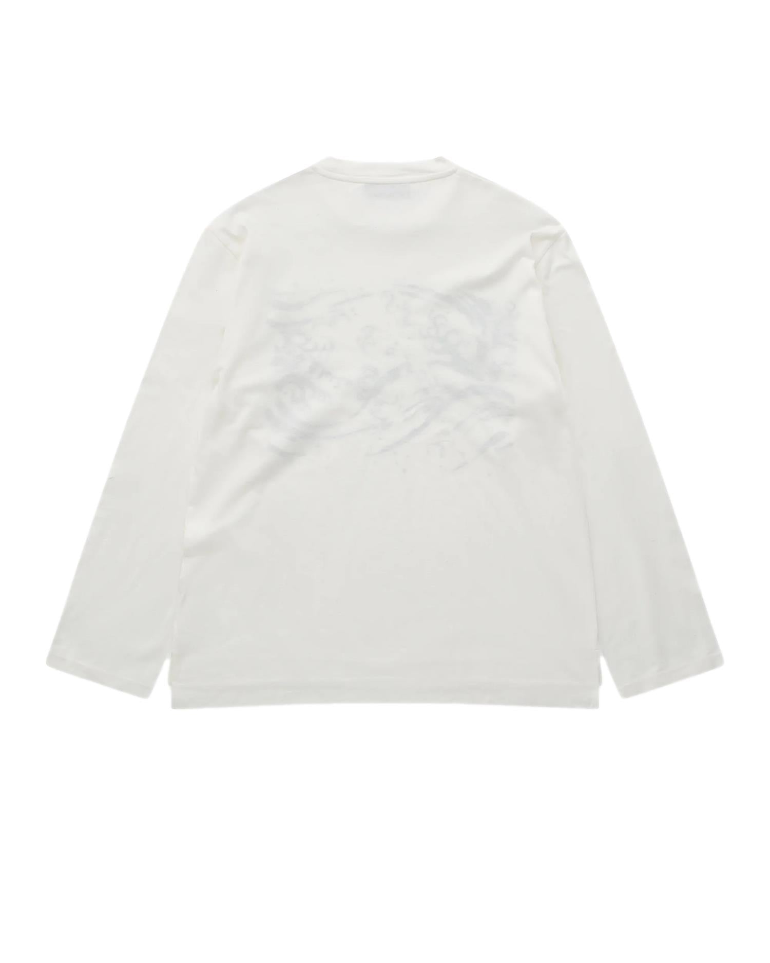 トップス OUR LEGACY BOX LONG SLEEVE Our Legacy Box Longsleeve Longsleeve Hvit – Oversized bomulls
