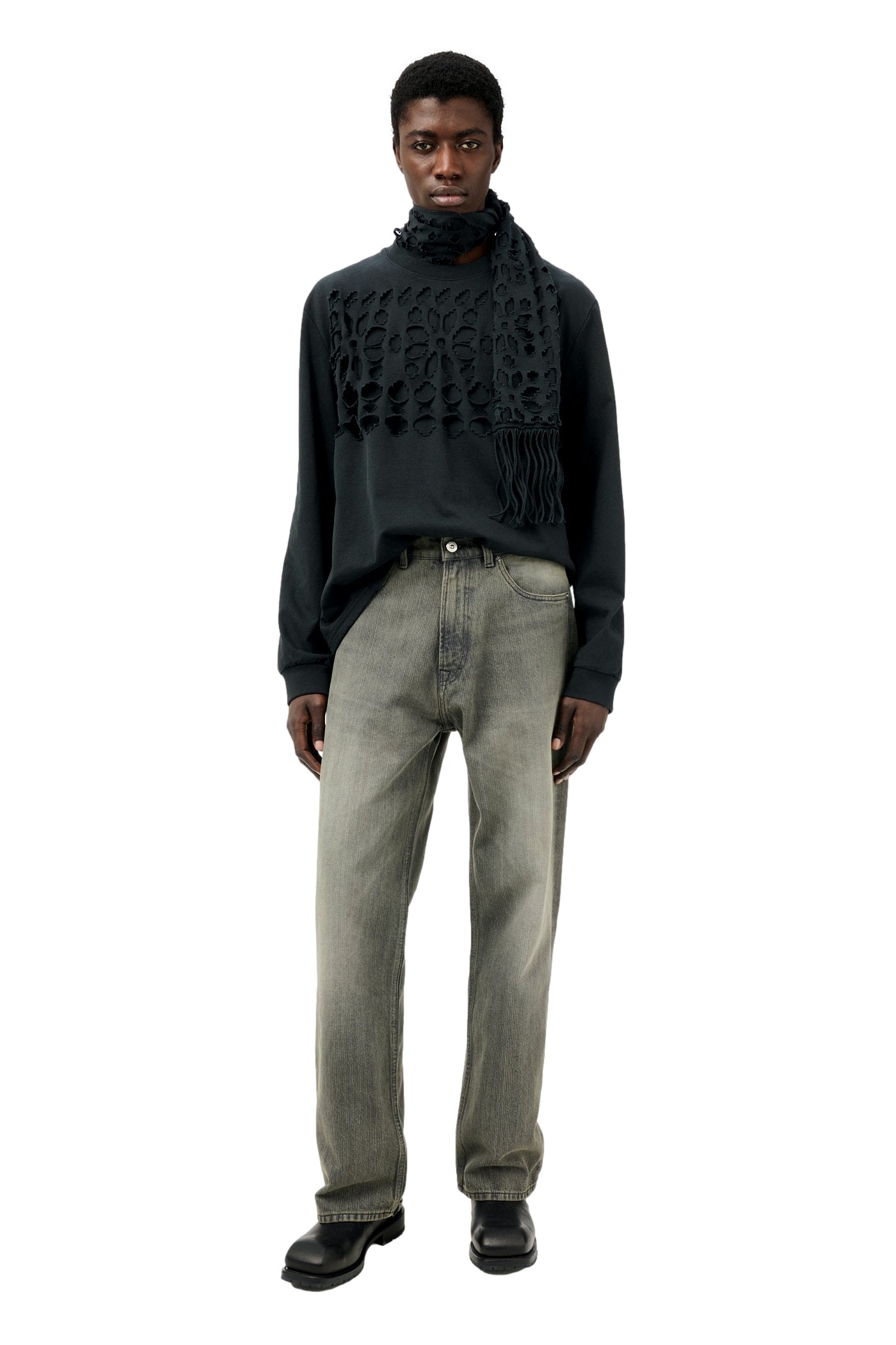 Our Legacy Third Cut Jeans Grå Denim - modostore.no