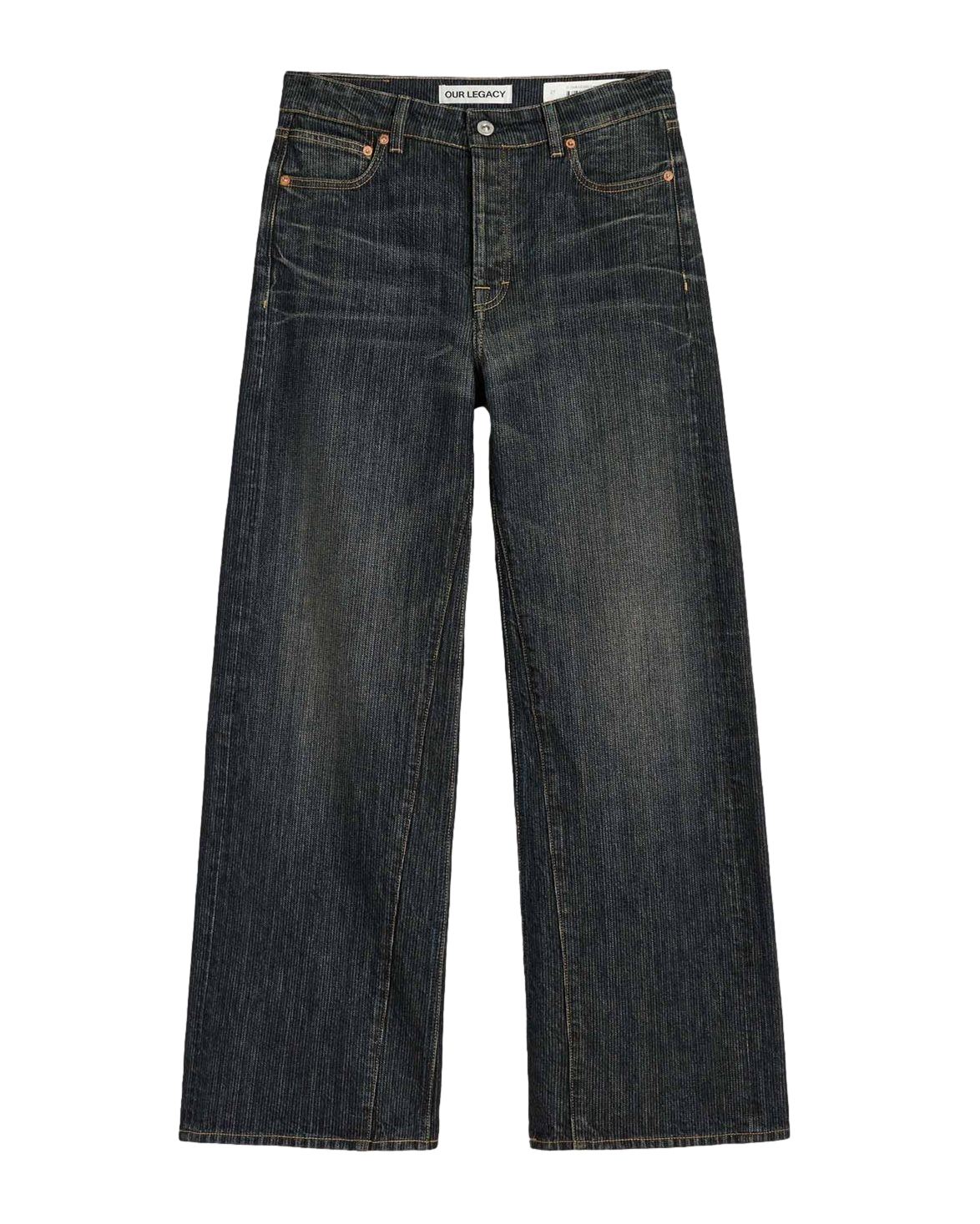 Our Legacy Third Cut Jeans Mørkeblå - modostore.no