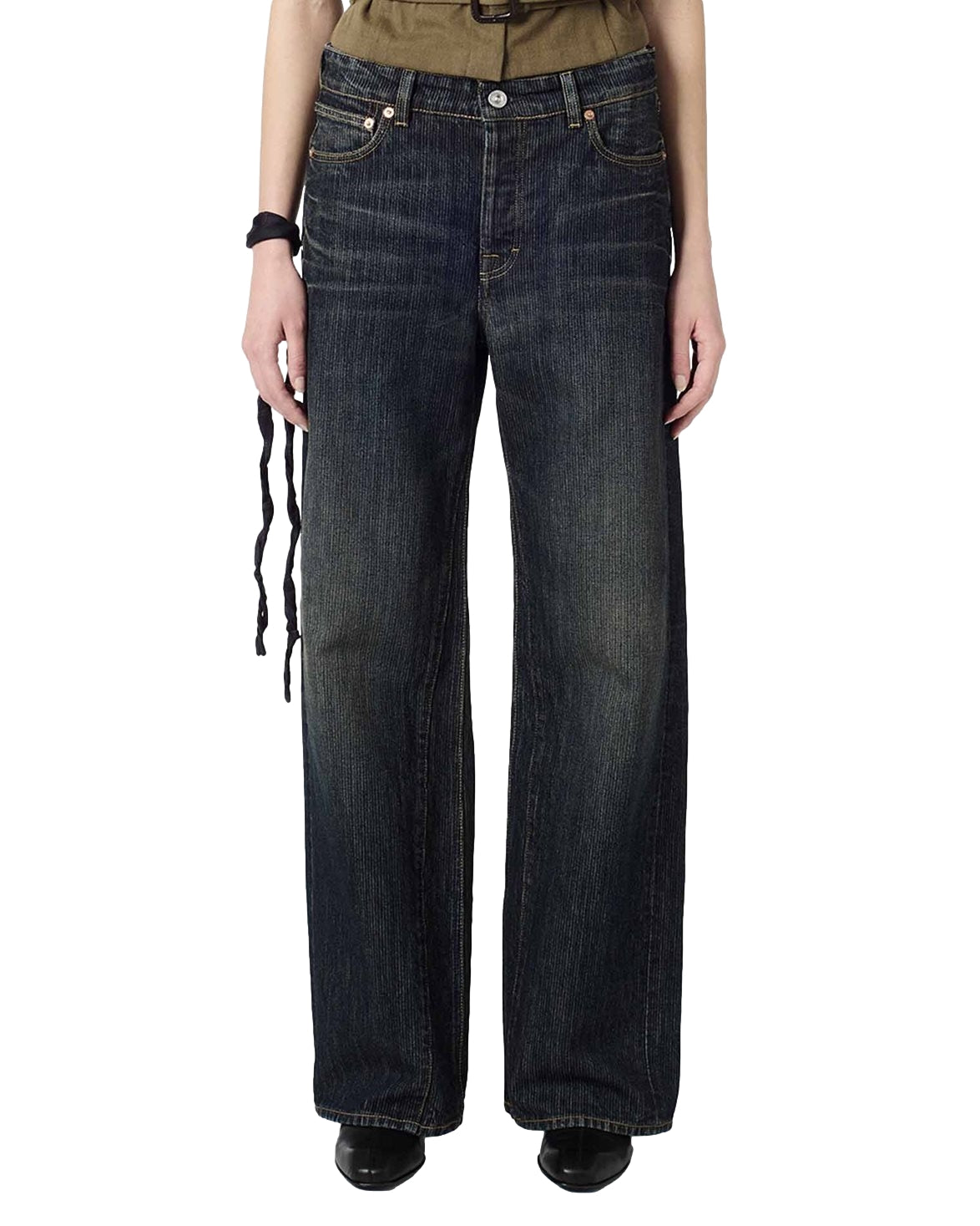 Our Legacy Third Cut Jeans Mørkeblå - modostore.no