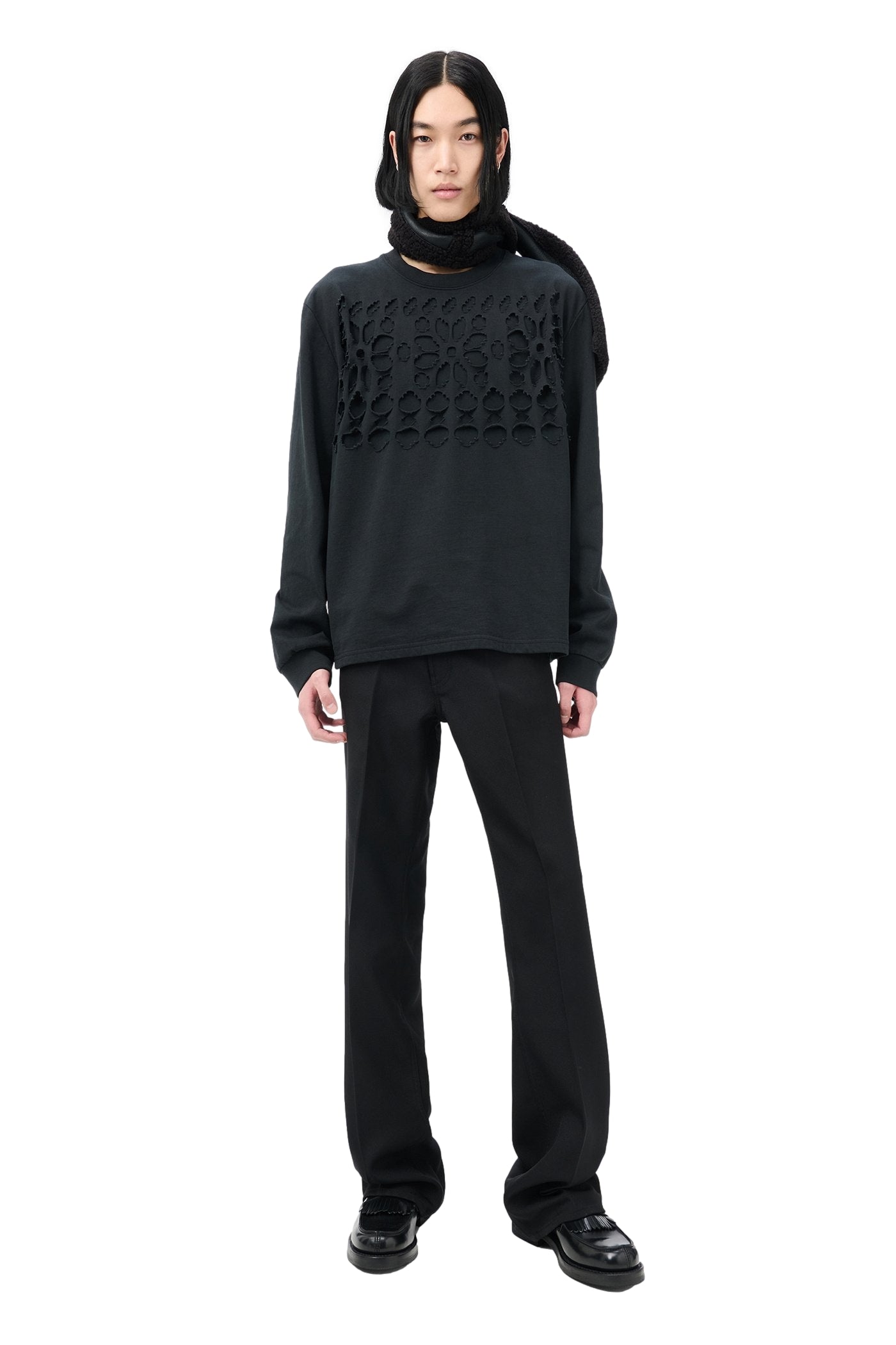 Our Legacy Tour Longsleeve Genser Sort - modostore.no