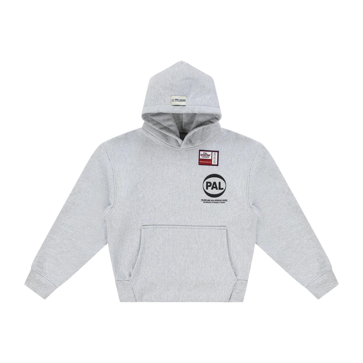 PAL Pre Game Hoody Hettegenser Lysegrå - modostore.no