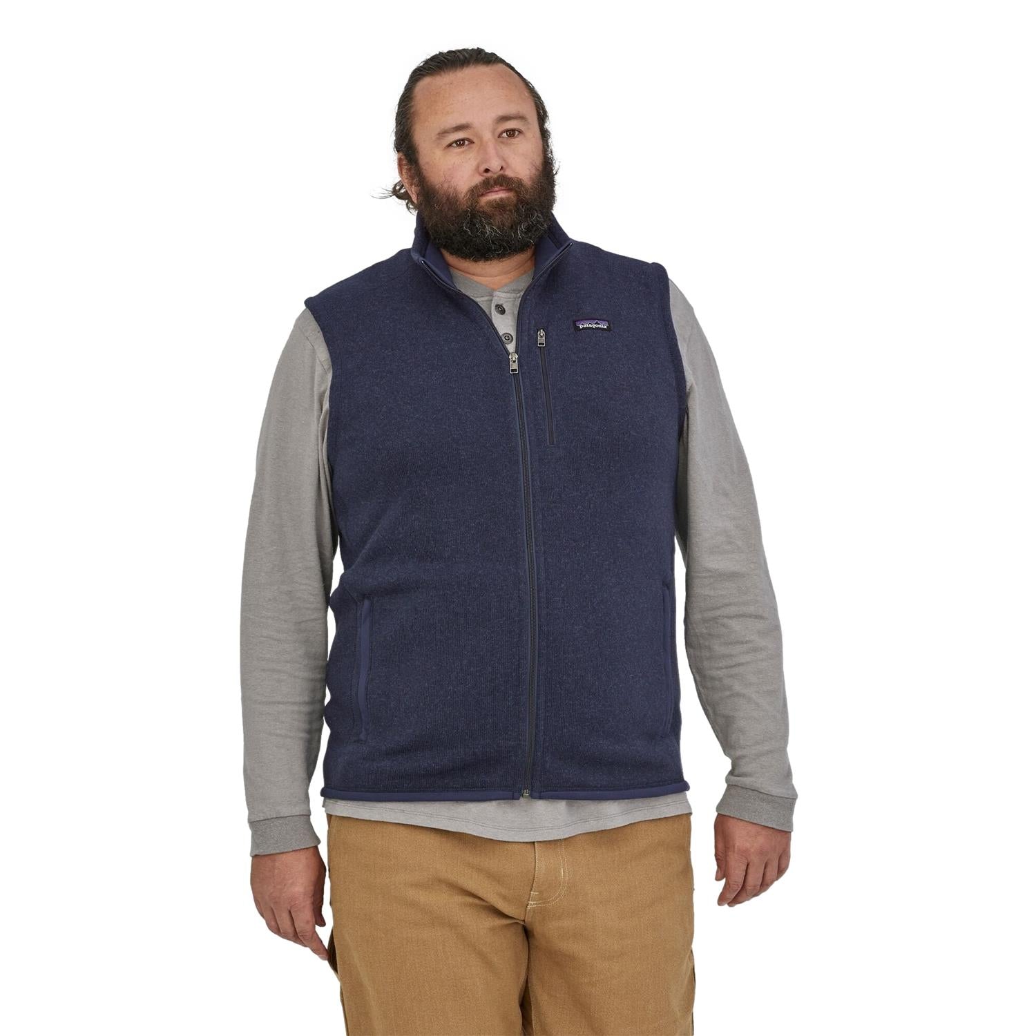 Patagonia Men's Better Sweater Vest New Navy Vest Marine - modostore.no