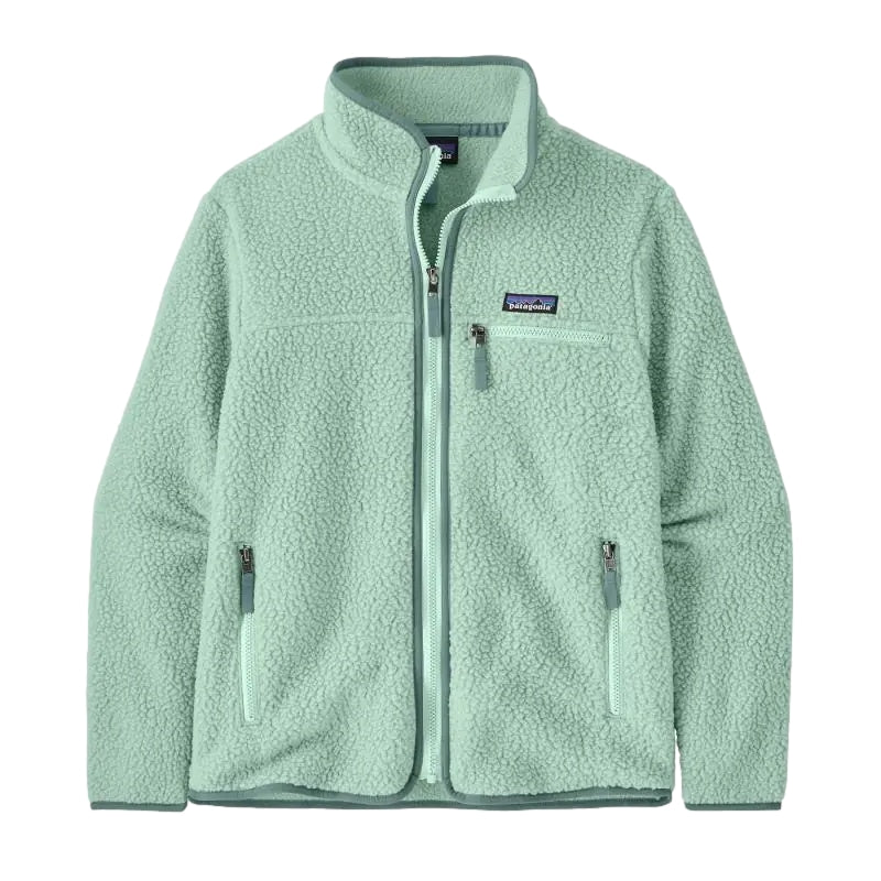 Patagonia Women's Retro Pile Jacket Thin Ice Jakke Turkis - modostore.no