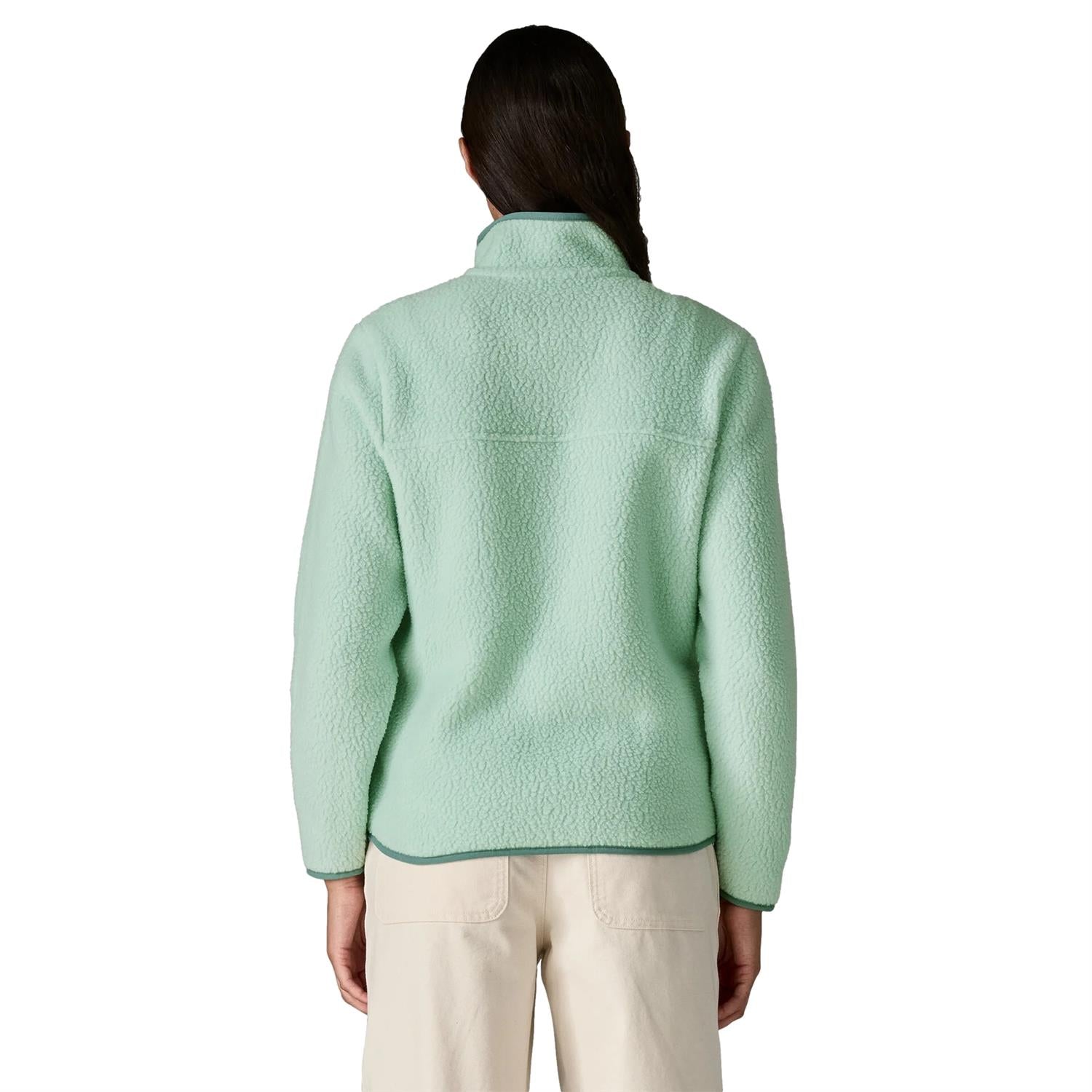 Patagonia Women's Retro Pile Jacket Thin Ice Jakke Turkis - modostore.no