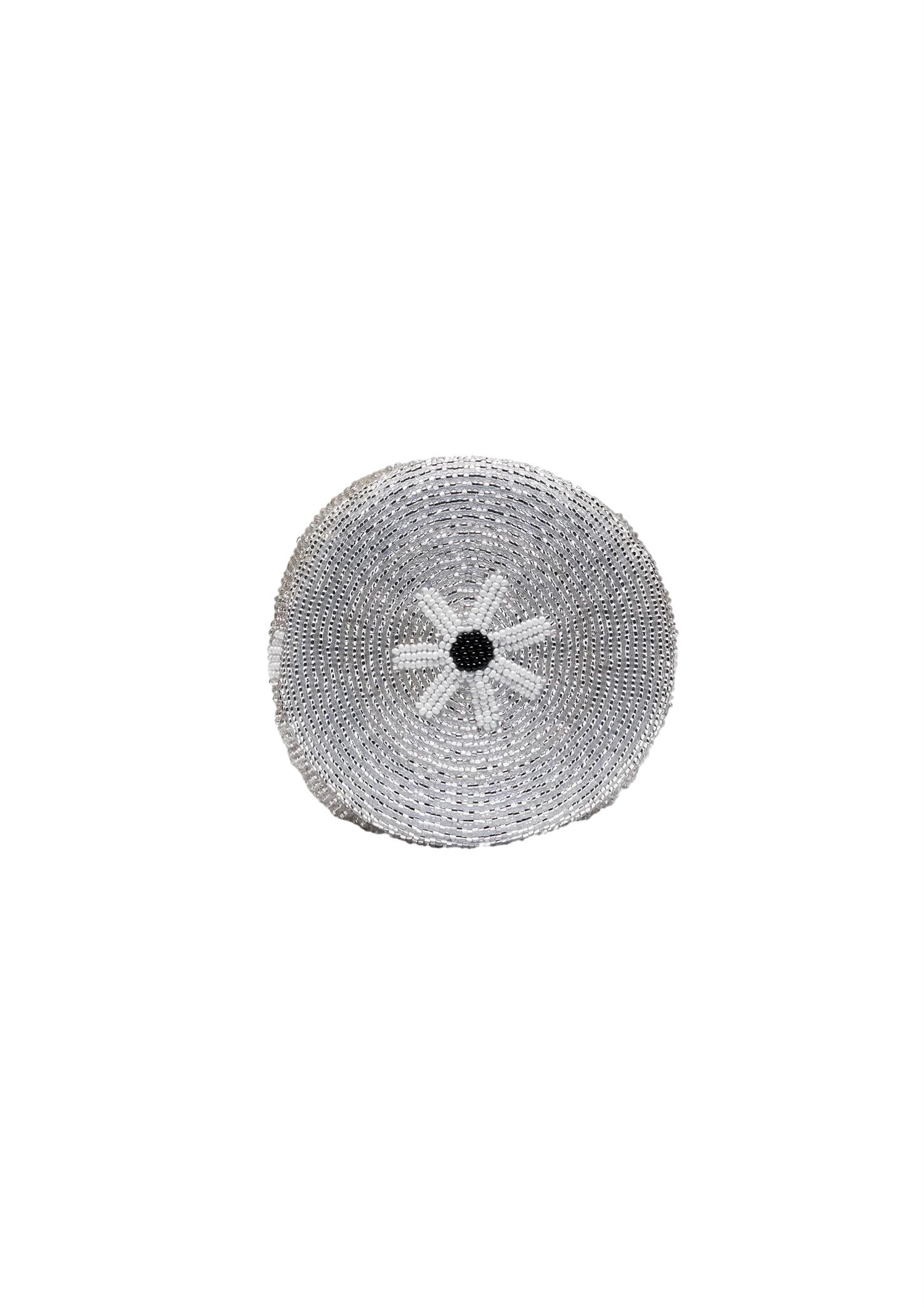 Pura Utz Silver Flower Dream Bag Veske Sølv / Sort - modostore.no