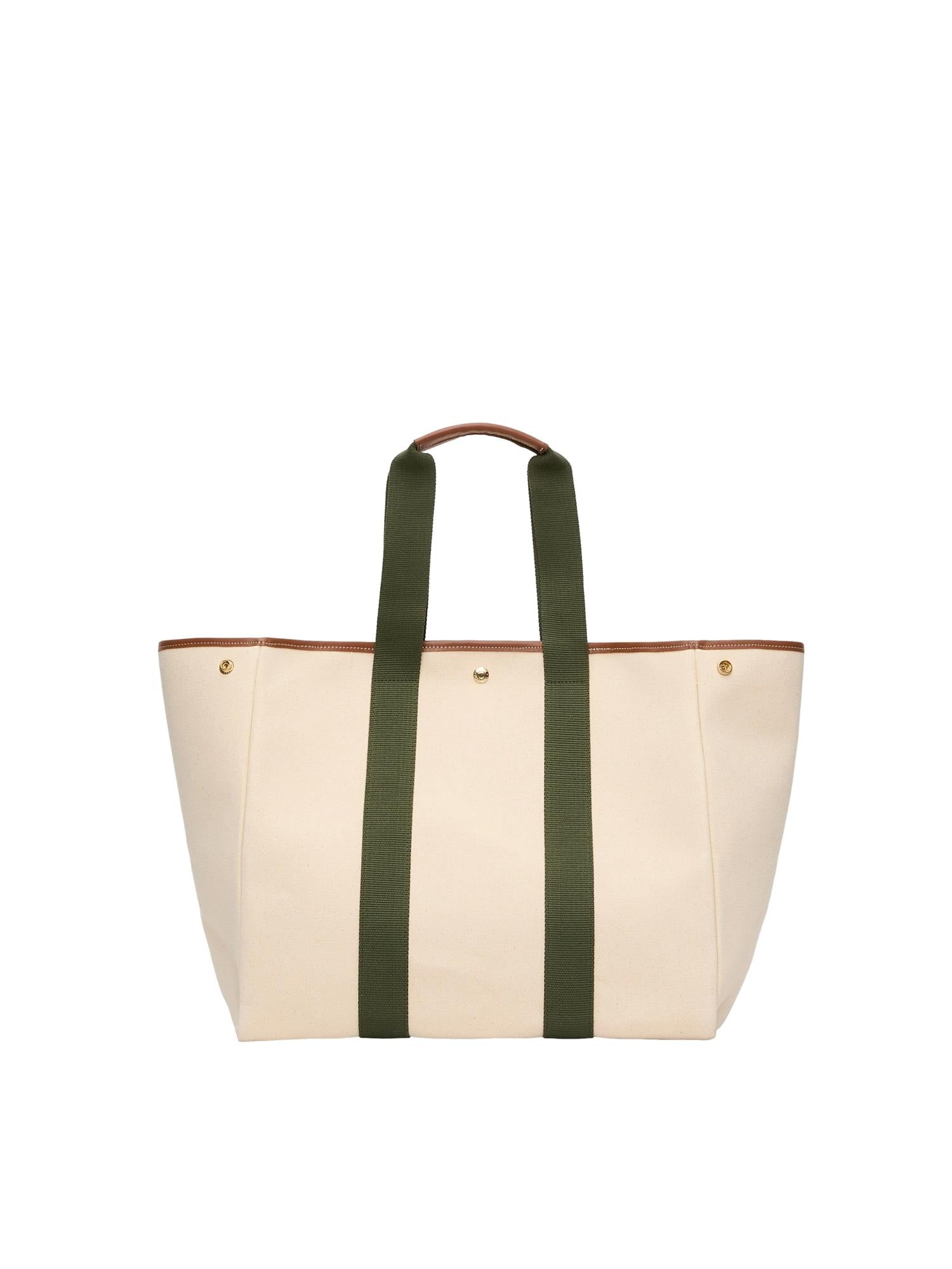 Rue de Verneuil Traversée L Military Green Veske Off-White/Grønn - modostore.no