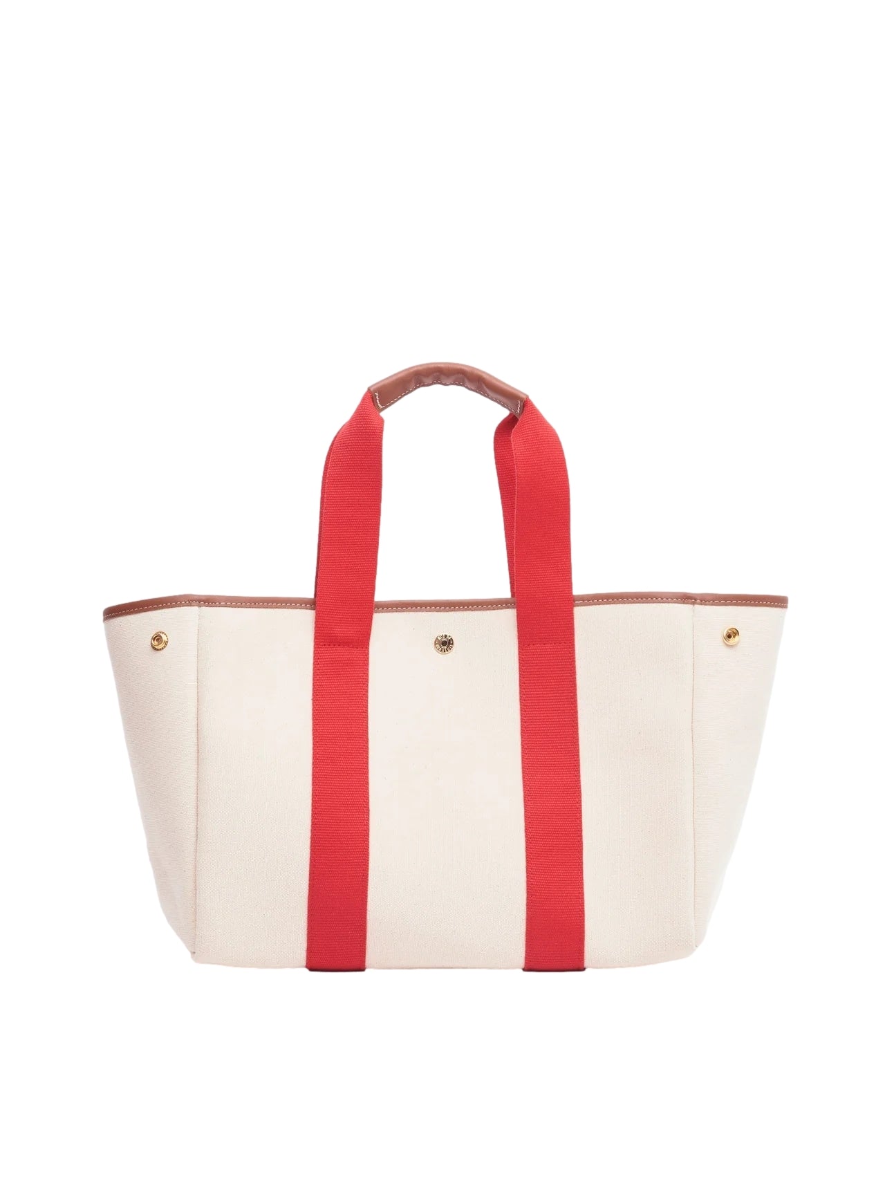 Rue de Verneuil Traversée M Red Veske Beige Og Rød - modostore.no