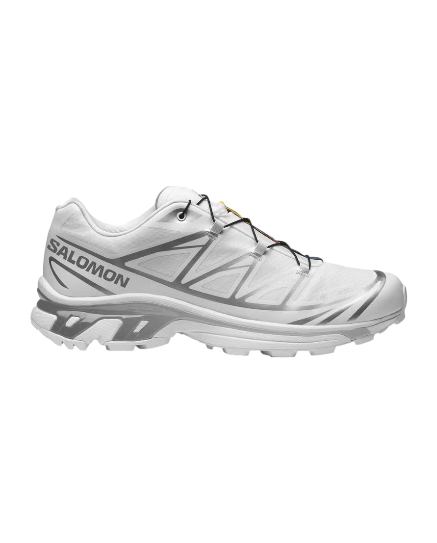 Salomon XT-6 GTX WHITE/WHITE/FTW SILVER Sko Hvit Og Sølv - modostore.no
