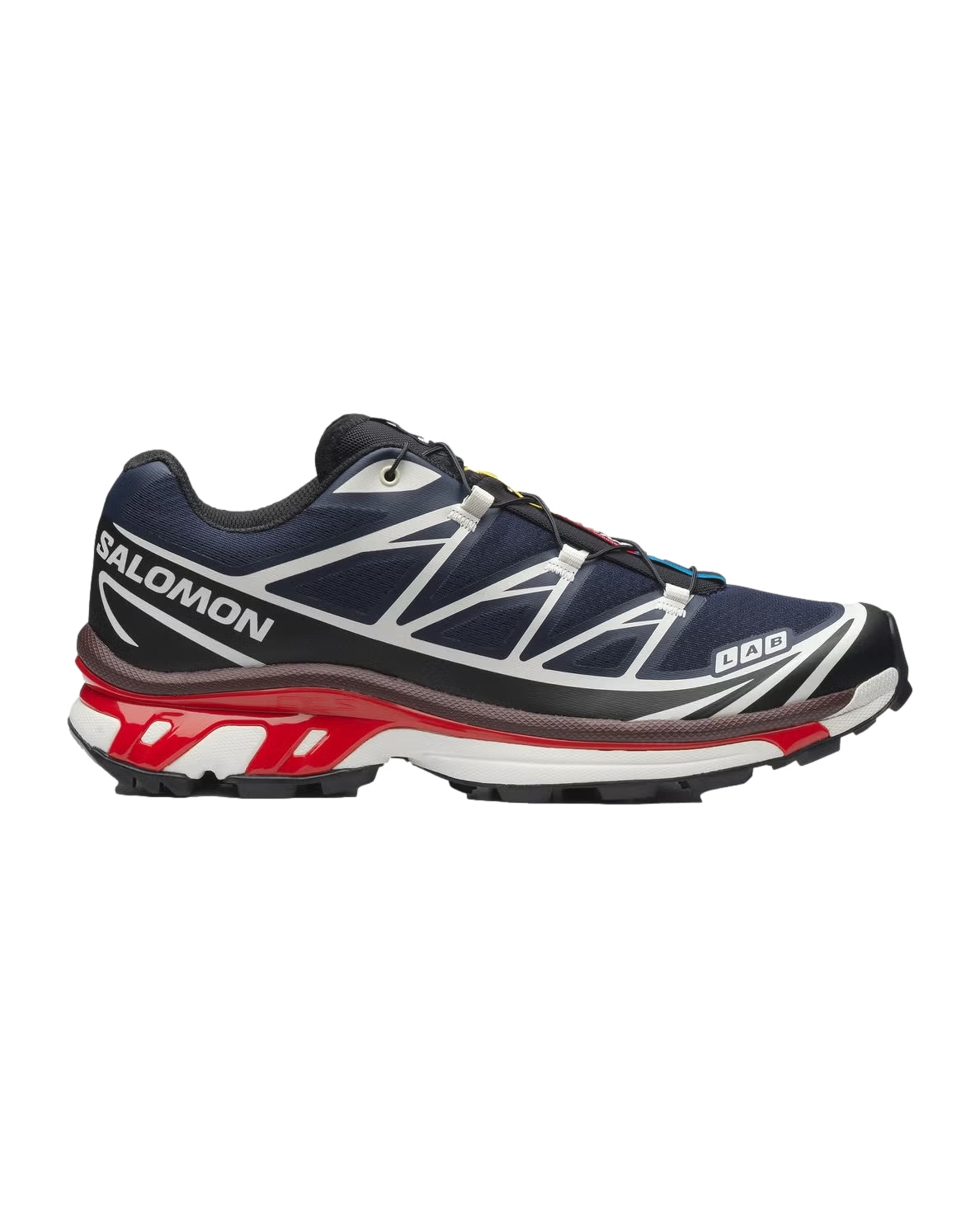 Salomon XT-6 Maritime Blue/Black/Fiery Red Sko Marine - modostore.no