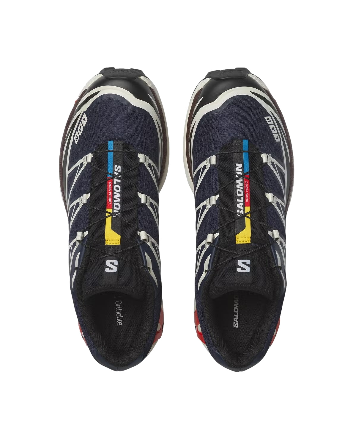 Salomon XT-6 Maritime Blue/Black/Fiery Red Sko Marine - modostore.no