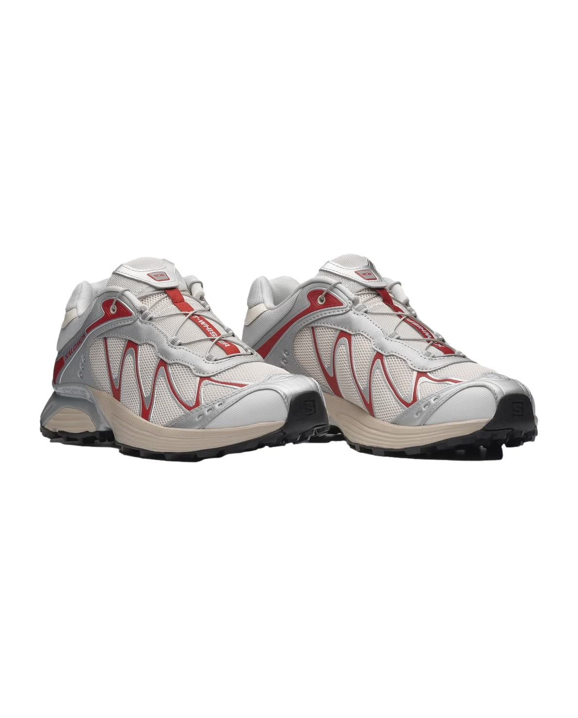 Salomon XT-Whisper Almond Milk/Ftw Silver/Lava Falls Sko Beige Og Rød - modostore.no