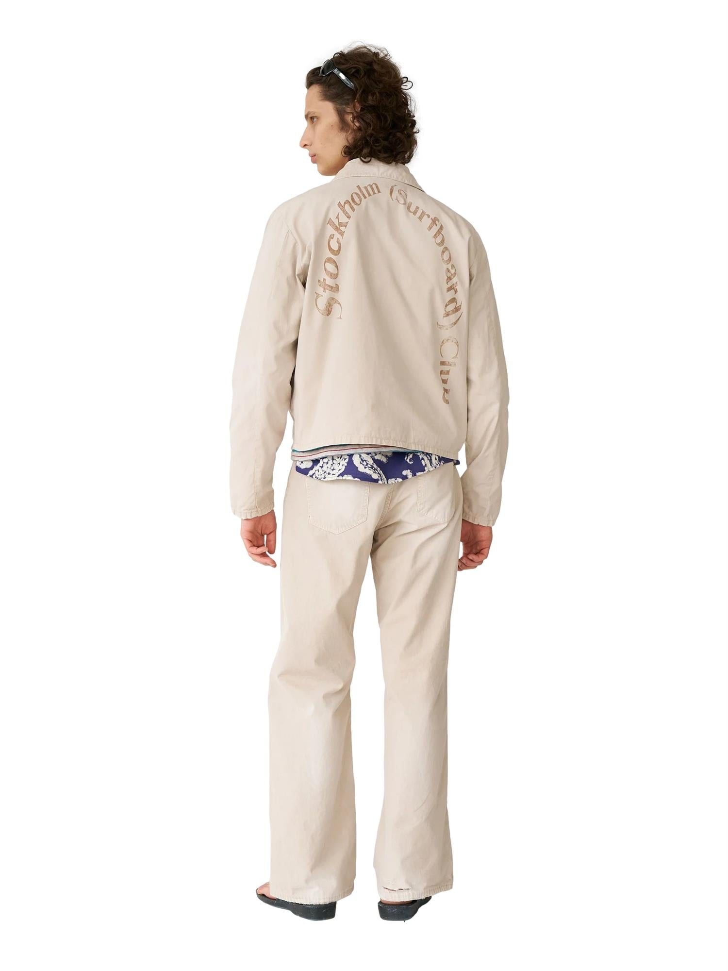 Stockholm Surfboard Club Phil Jacket Jakke Beige - modostore.no