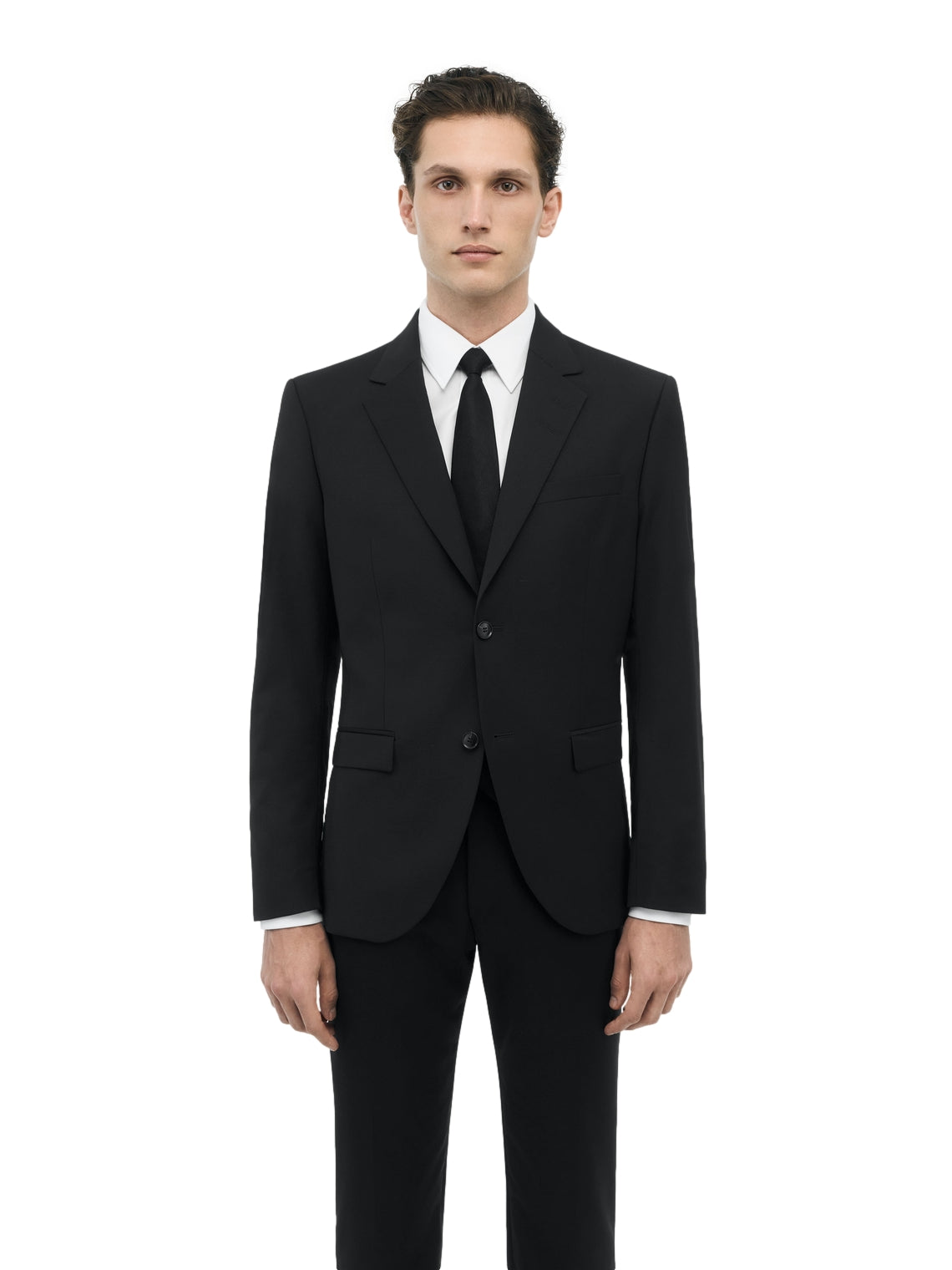 Tiger of Sweden Jamonte Travel Suit Blazer Dressjakke Sort - modostore.no