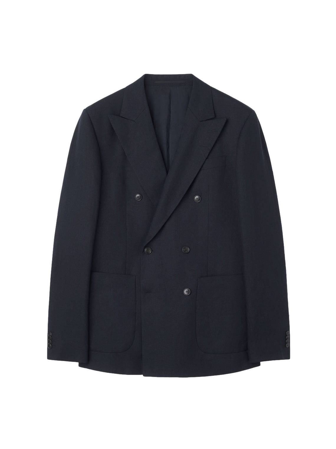 Tiger of Sweden Joachim Double-Breasted Blazer Dressjakke Mørkeblå - modostore.no