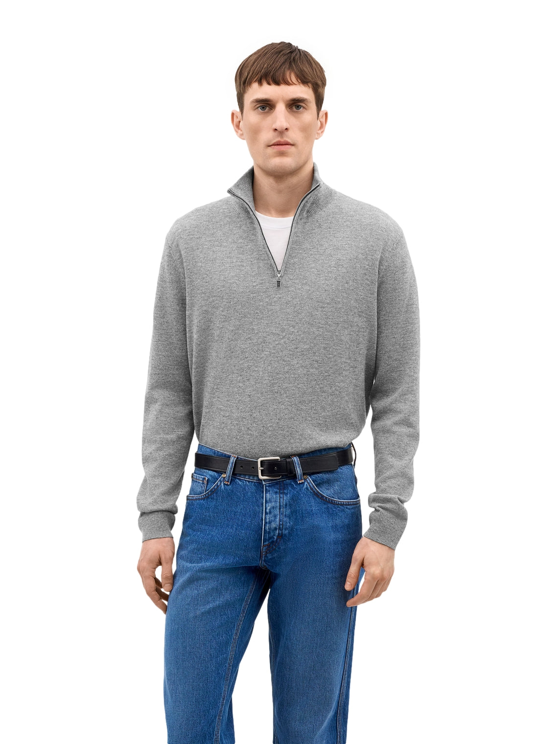 Tiger of Sweden Travis RWS Genser Lysegrå - modostore.no