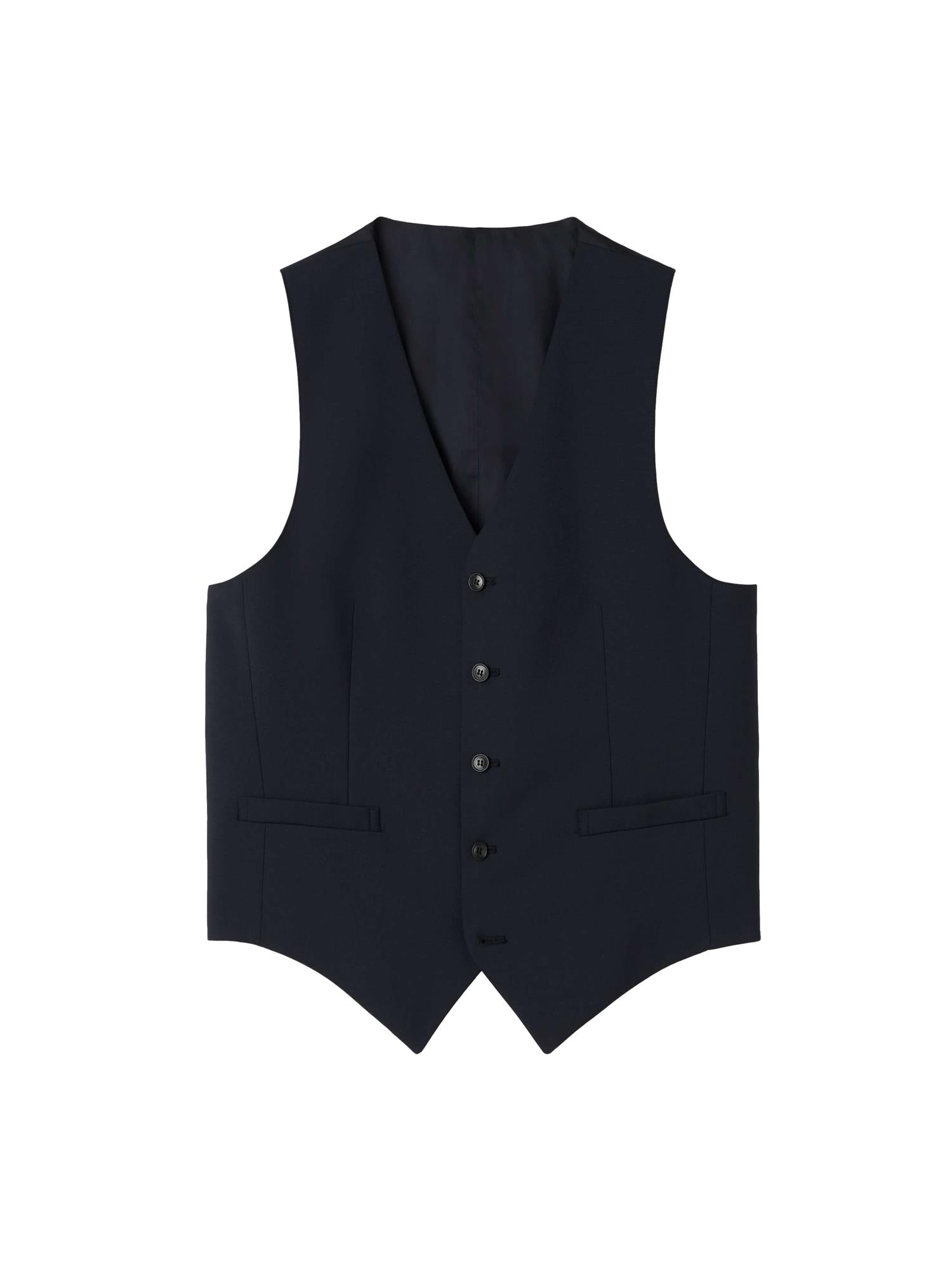 Tiger of Sweden Wayde Travel Suit Waistcoat Vest Marine - modostore.no