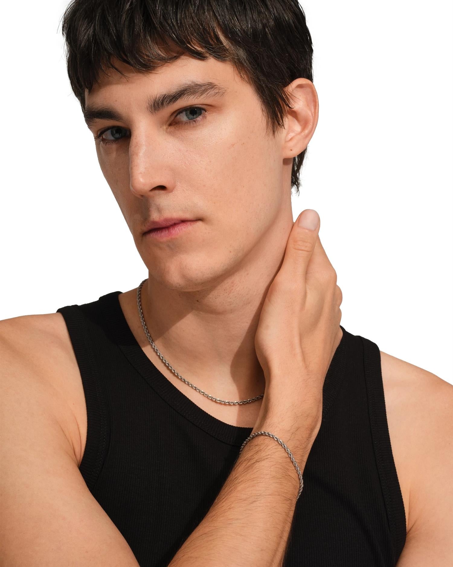 Tom Wood Rope Chain 20.5 Smykke Sølv - modostore.no