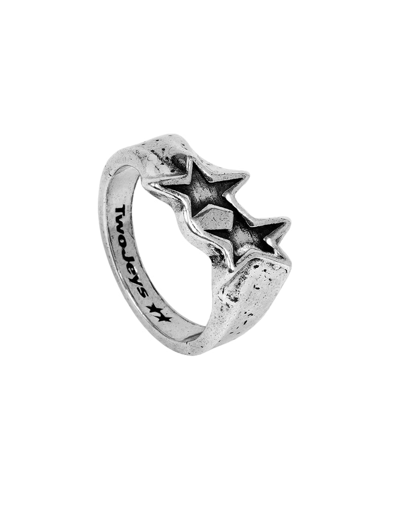 TwoJeys Tilted Icon Ring Ring Sølv - modostore.no