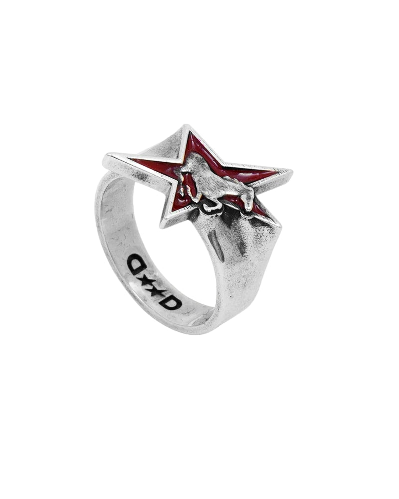 TwoJeys Wild Horse Ring Duke + Dexter Ring Sølv - modostore.no