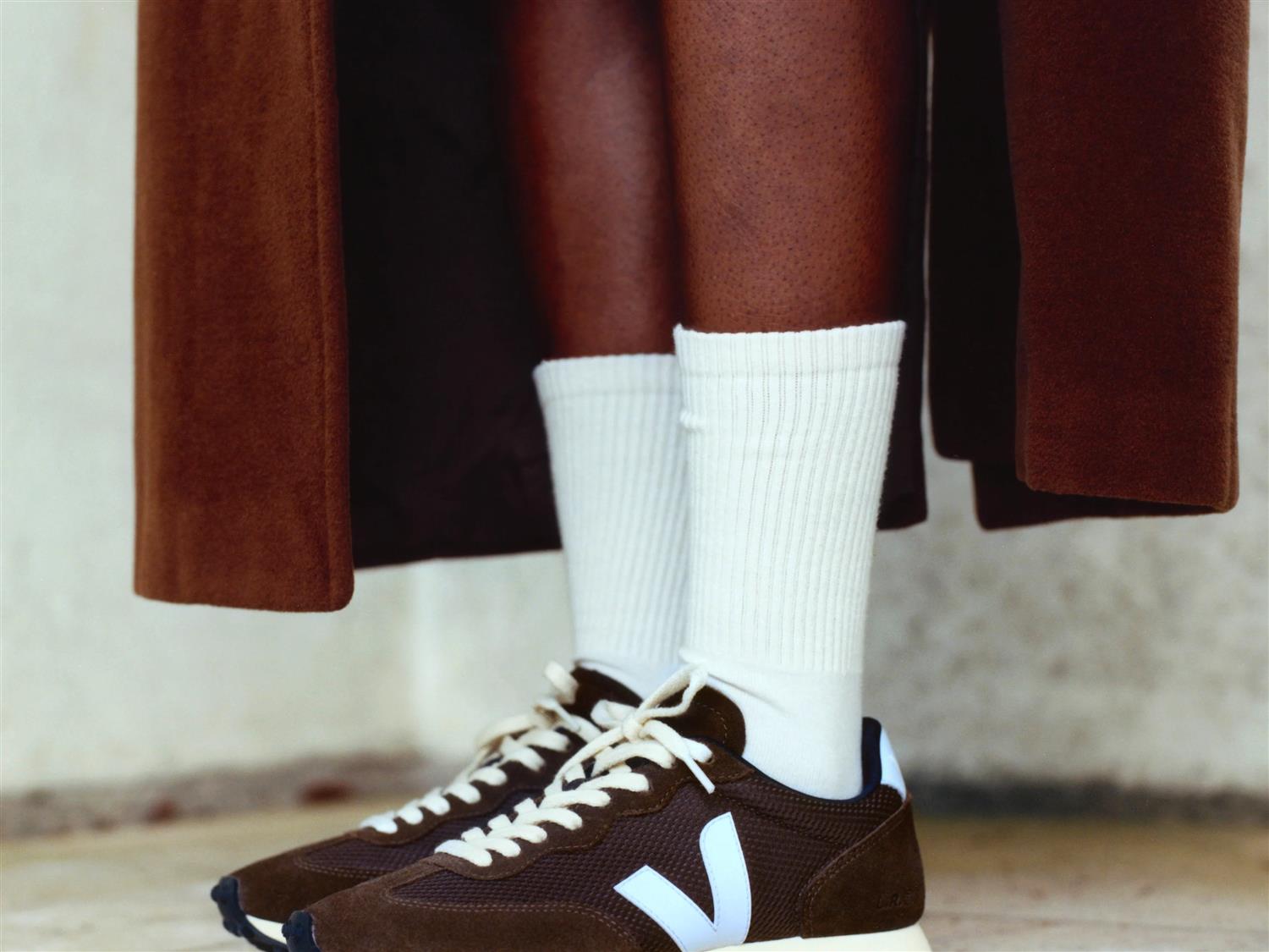 Veja Rio Branco ll Alveomesh Eagle Swan Sko Brun - modostore.no