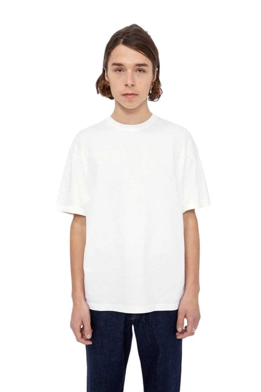 Livid Nelson Organic White T-shirt Hvit - modostore.no