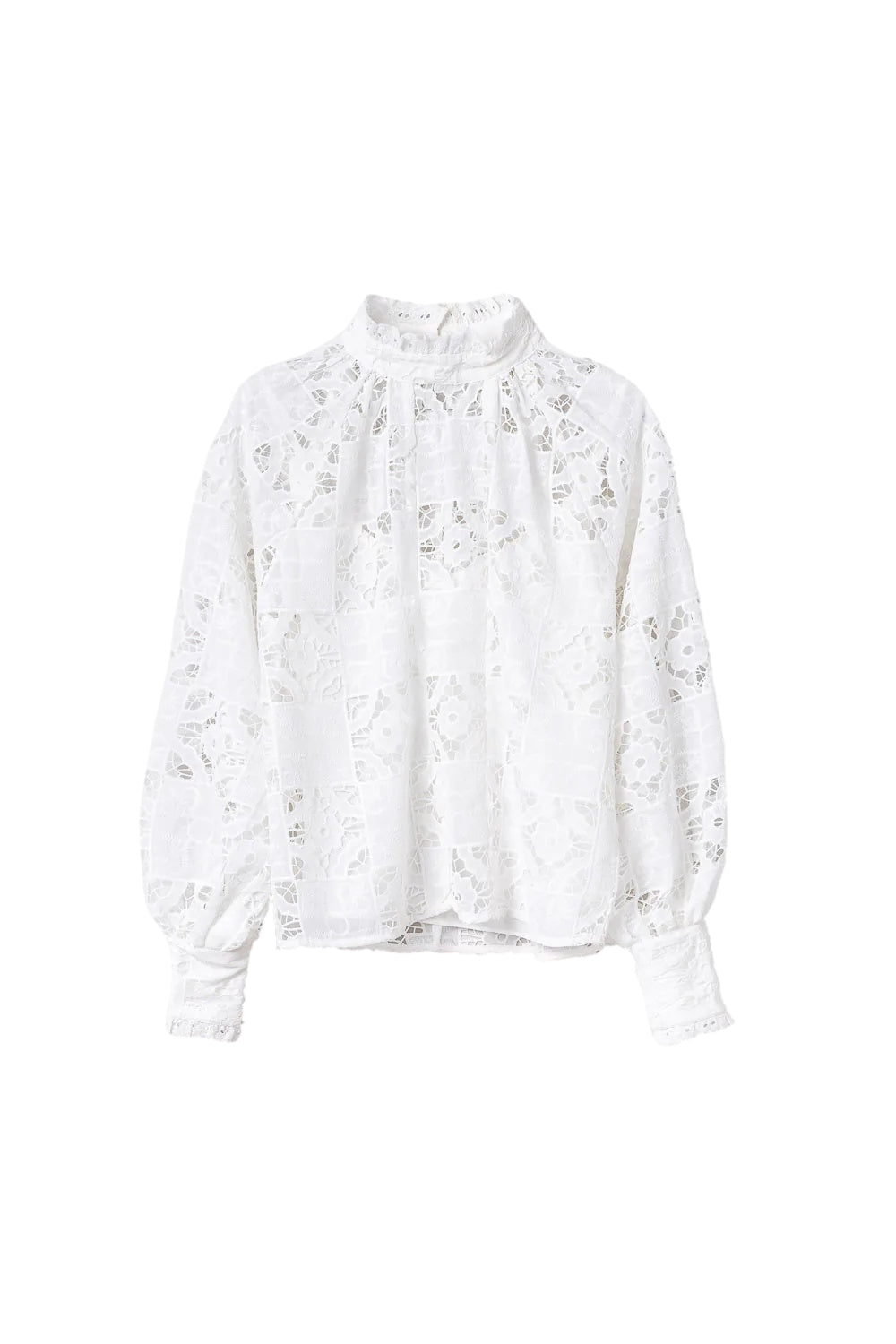 FWSS Broderie Anglaise Top Topp Off-White - [shop.name]