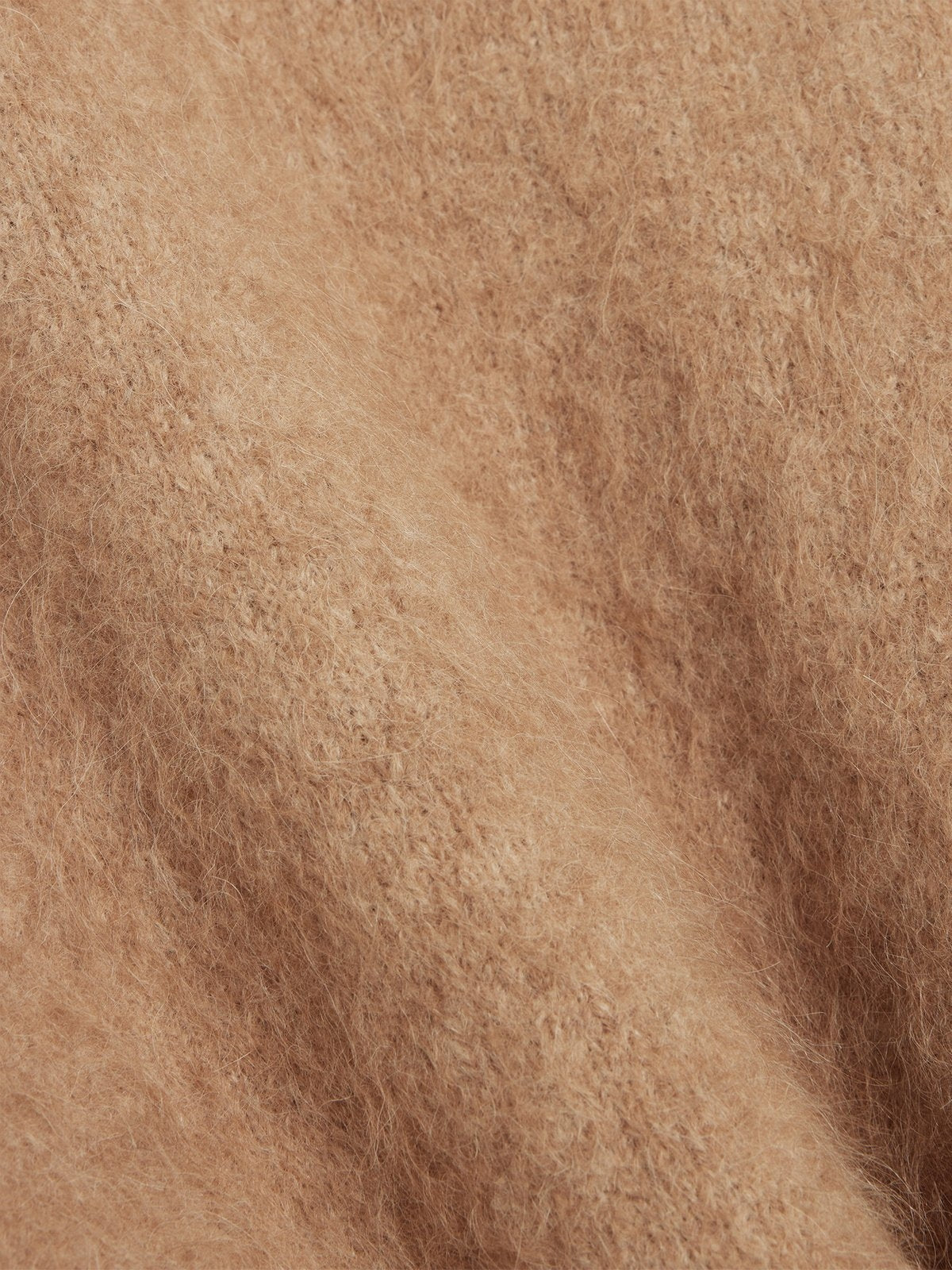 Holzweiler Fure Fluffy Knit Sweater Genser Brun/Beige - [modostore.no]