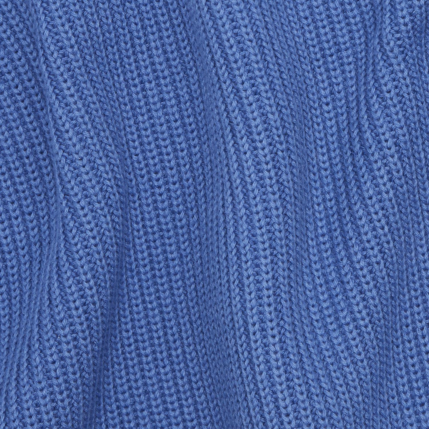 Garment Project Round Neck Knit Genser- Blå - modostore.no