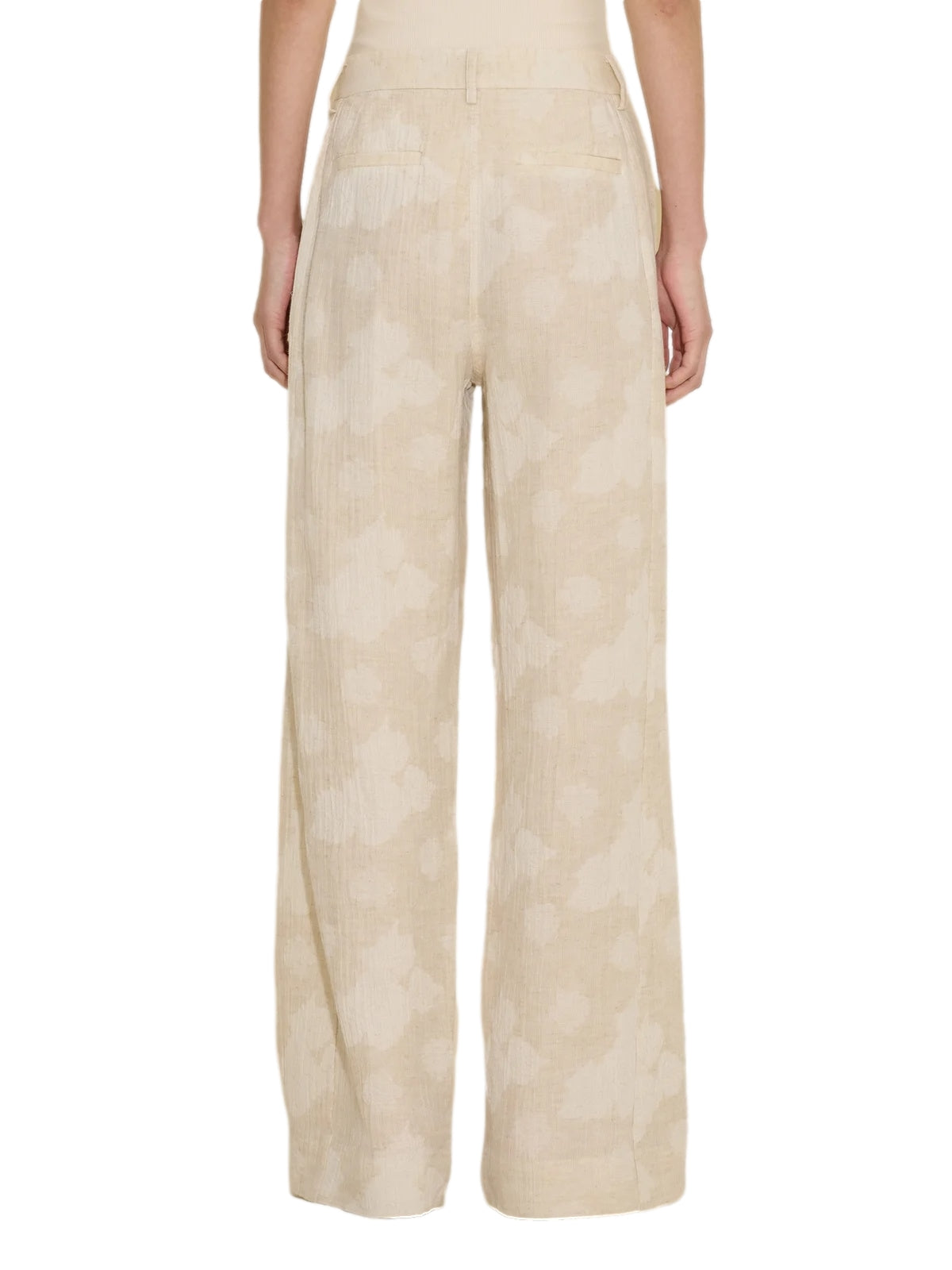 Holzweiler Vidda Jacquard Trousers Bukse Ecru - [shop.name]