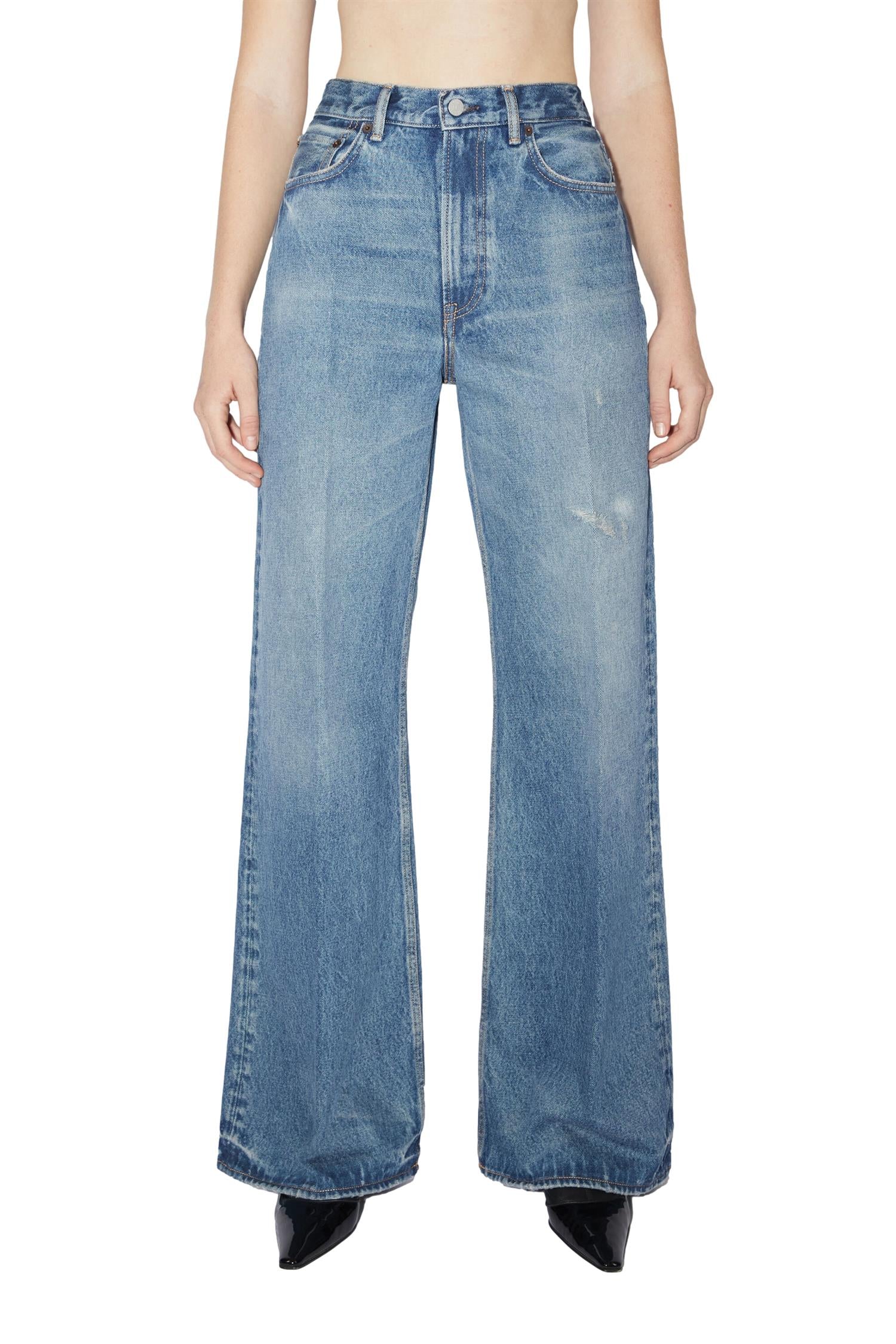 Acne Relaxed fit jeans - 2022F Jeans Blå - modostore.no